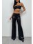 Payetli Wide Leg Pantolon 3