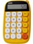 Sevimli Kare Tuşlu 10 Haneli Ldc Ekran Hesap Makinası Sarı 1