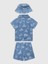 Bebek Mavi 3'lü Peter Rabbit Outfit Set 3