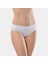 Kadın Beli Lastikli Likralı 2'li Pamuklu Bikini Külot 955/BEYAZ 2