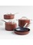 Evencook Ceramic, Terracotta Seramik Yapışmaz 8 Parçalı Pişirme Seti Bonuslu 1