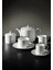 Zig-Zag Kremalık Sürahi Ikonik Desenli Bone China & Porselen 2