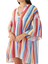 Yazlık Kaftan - Kırmızı Çok Renkli 4