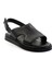 Siyah Leather Erkek Sandalet E05557240643 2