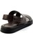 Kahve Leather Erkek Sandalet E05557240643 3