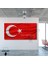 Panoramik Kanvas Makam Panosu Türk Bayrağı Atatürk ‘’hayatta En Hakiki Mürşit Ilimdir. ‘’ 1