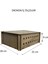 Modem Saklama Kutusu - 25X18X9 cm - Kedili Kapak 4