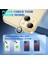 IPHONE 15 / 15 Plus Uyumlu Tempered Glass Kamera Lens Koruyucu 3