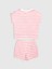 Bebek Pembe 3'lü Brannan Bear Outfit Set 2