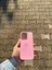 Apple iPhone 16 Pro Max Açık Pembe Lansman Uyumlu Içi Kadife Silikon Kılıf 3