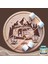 Life Is An Adventure Temalı Ahşap Sunum Tahtası 4
