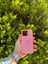 Apple iPhone 15 Pro Pembe Lansman Uyumlu Içi Kadife Silikon Kılıf 1