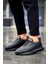 Sporty Runner Erkek Ayakkabı Sıyah 4