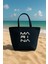 Astarlı Lacivert Plaj Çantası Geniş Hacimli CA2501-2 1