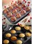 12 Bölmeli Muffin Kek Kalıbı 2 Li Set Yanmaz Yapışmaz Çörek Cupcake Fırın Kalıp Tepsisi 2