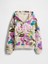 Kız Çocuk Çok Renkli Gap Logo Havlu Kumaş Relaxed Fermuarlı Sweatshirt 5
