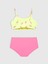Kız Çocuk Pembe Karpuz Desenli Bikini Takımı 3