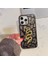 Apple iPhone 16 Pro Max Uyumlu Kılıf Zebana Golden Serpent Silikon Kılıf Siyah 1