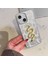 Apple iPhone 14 Uyumlu Kılıf Zebana Golden Serpent Silikon Kılıf Gri 1