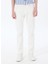 Orta Bel Straight Beyaz Erkek Denim Pantolon Washıngton Straıght-78 3