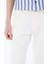 Orta Bel Straight Beyaz Erkek Denim Pantolon Washıngton Straıght-78 4