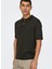 Düz Koyu Kahve Erkek Polo T-Shirt Onskent Lıfe Reg 12 Ss Polo Knıt 3