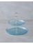 Aquacrest Cam Katlı Servis 21 x 28 cm Mavi 1