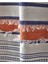 Modern Line Pamuklu Peştamal 90X150 cm Açık Bej-Kiremit 3