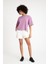 Zen Kadın Spor Tişört Lila 2