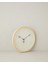 Taylor Duvar Saati 25,5 cm Krem 2