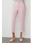 Yandan Cepli Duble Paça Pantolon Pembe 06524 2