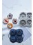 Cake Pro 4'lü Lacivert Döküm Kek Kalıbı 1