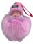 Ponpon Uyuyan Bebek Anahtarlık Sevimli Kaık Peluş Bebek Anahtarlık Kadın Kız Çanta Anahtarlıklar Arabalar Anahtarlık Hediye Büyüleyici Dekorasyon (Yurt Dışından) 1