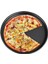 2 Adet Teflon Pizza Tavası 32 cm Yanmaz Yapışmaz Sağlıklı Sığ Kenarlı Tepsi Krep Pizza Pişirme Kalıb 1