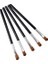 Oblate Line Fırça Ultra Dikkatli Dudak Çizgisi Kaş Kapatıcının Fırçaları Ayrıntılı Kapatıcı Makyaj Aracı Dudak Kaş Konutu Çizgi Fırça Jandle 5pcs (Yurt Dışından) 1