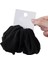 4 Set Katı Saç Bandı Halatlar Kadınlar At Kuyruğu Tutucu Saç Kravat Scrunchies Kauçuk Bantlar Kore Moda Saç Aksesuarları 2 Siyah (Yurt Dışından) 1