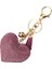 Kadın Kalp Anahtarlık Tam Kristal Anahtar Tutucu Çanta Kolye Püskül Altın Zincir Çanta Anahtarlık 6 Renk (Yurt Dışından) 1