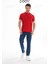 Erkek %100 Pamuk Polo Yaka T-Shirt 5