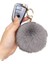 9cm Gerçek Tilki Kürk Top AnahtarlıklarKızlar Yumuşak Peluş Ponpon Kolye Anahtar Zincirleri Yüzükler Anahtarlık Tutucu Charm Çanta leri D (Yurt Dışından) 1