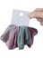 4 Set Katı Saç Bandı Halatlar Kadınlar At Kuyruğu Tutucu Saç Kravat Scrunchies Kauçuk Bantlar Kore Moda 3 Mavi Pembe (Yurt Dışından) 1
