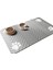 S （küçük Yavru ） 、 M 、 L Bsorbent Pet Besleme Mat, Maması Su Kaseleri Için Placemat, Hızlı Try Kauçuk Destek Çarşamba Rezer: 30X50CM Gri (Yurt Dışından) 1