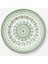 Lily & Lotus Yeşil Porselen Pasta Tabağı 17 cm 1