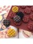 Mini Yuvarlak Waffle Silikon Kek Kalıbı 1