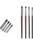Ovw Point Shader Göz Fırçası Set At Saç Konik Smudge Creasing Göz Farı Fırçaları Makyaj Seti Brochas De Maquillaje 4pcs (Yurt Dışından) 1
