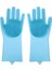 Evcil Hayvanlar Için Bakım Eldivenleri - Banyo, Temizlik ve Masaj Evcil Hayvan Banyo ve Bakım Eldiveni - Nazik ve Etkili BOYUT:120G/MAVI (Yurt Dışından) 1