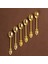 4322 6lı Gold Metal Çay Kaşığı 2
