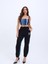 6890 Kot Crop-Mavi 1