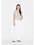 Slim Fit Polo Yaka Kareli Kadın Yeşil Kısa Kol Tişört 3
