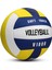Semi-Pro Voleybol Topu Lamineli Beton Zemin Softtouch Iç-Dış Mekana Uygun 8 Panel Sarı-Mavi V1000 1