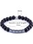 19CM Tarzı No.7 Boyutu Klasik Esnek Bileklik Erkek Doğal Taş Boncuk Bileklik Sağlık Bakımı Manyetik Olmayan Hematit Bilezik Kadınlar Için Pulseira Takı (Yurt Dışından) 5